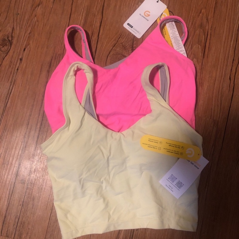 Glowmode tank sports bras